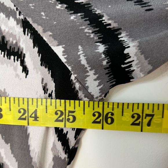 TanJay Brand, Size: XL, Black/Grey/White, interesting Pattern, Embellished, EUC - Picture 7 of 8